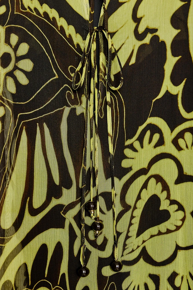 ZW COLLECTION PRINTED TUNIC DRESS
