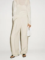 Trousers with dart detail - Limited Edition