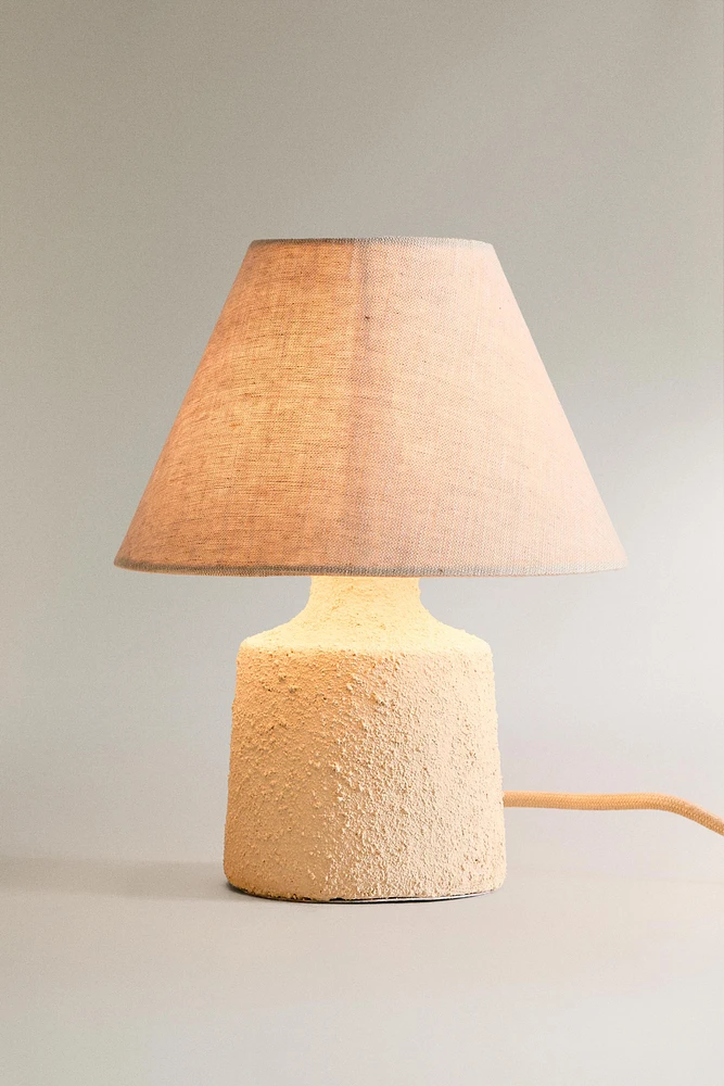 LAMPE DE TABLE BEIGE