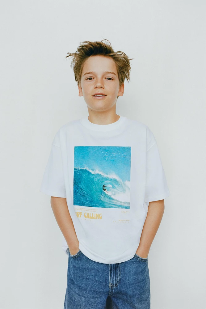 SURF PHOTO T-SHIRT