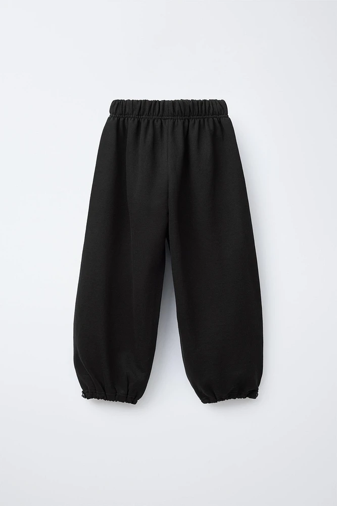 EMBROIDERED JOGGER PANTS