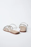 SANDALES EN VINYLE FANTAISIE