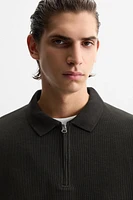 QUARTER ZIP POLO