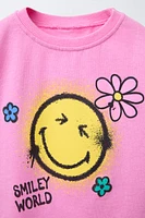 T-SHIRT À IMPRIMÉ SMILEYWORLD ®