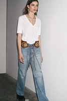 T-SHIRT COL EN V