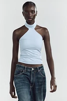 TOP HALTER POLYAMIDE