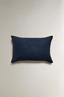 HOUSSE DE COUSSIN OVERLOCK
