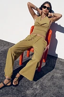 PANTALON DÉLAVÉ HEAVY COTTON