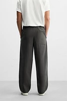 LYOCELL BLEND PANTS