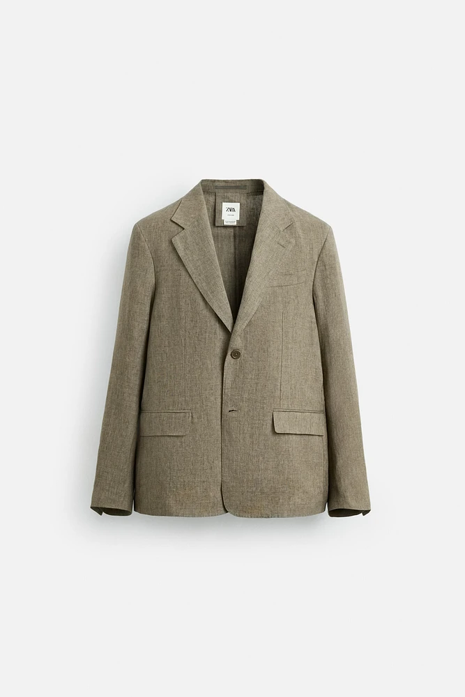 LIMITED EDITION 100% LINEN SUIT BLAZER