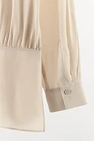 CHEMISE VISCOSE 100 % PLIS