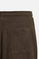RELAXED FIT JACQUARD SHORTS