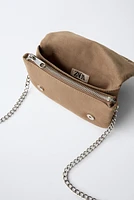 EYELET CROSSBODY BAG