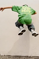 RAISED TEXT T-SHIRT