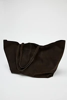 MAXI SAC SHOPPER EN DAIM