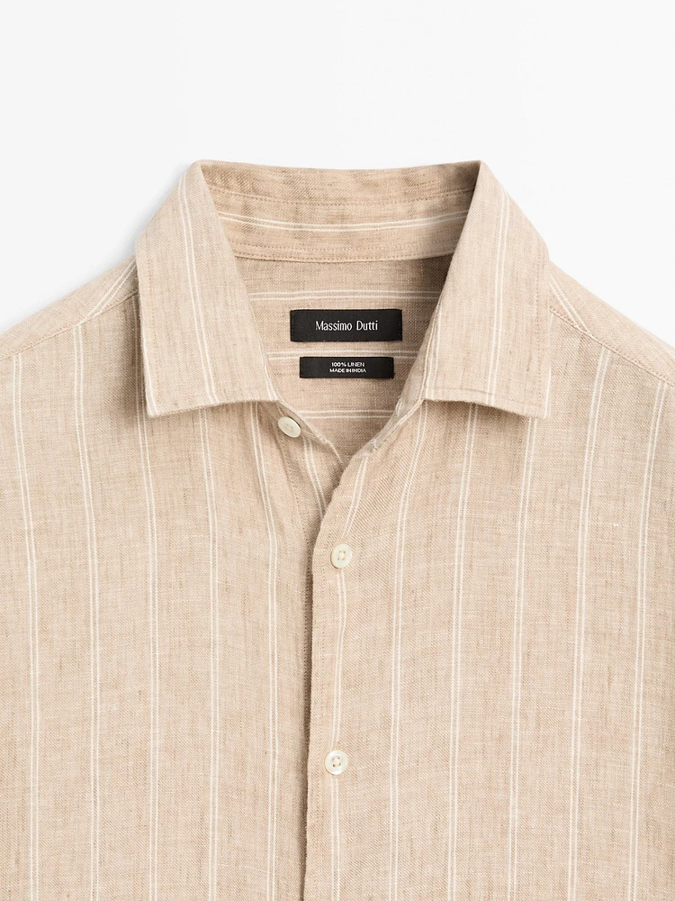 Regular fit double-stripe shirt