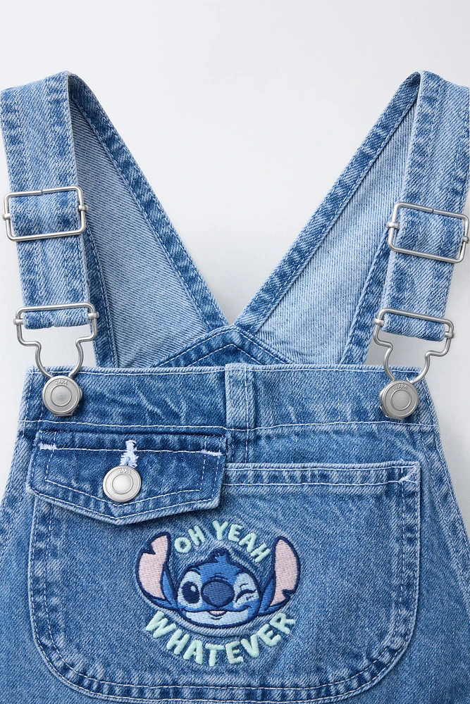SALOPETTE EN DENIM LILO & STITCH © DISNEY