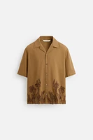 CHEMISE COUPE DÉCONTRACTÉE À RELIEF
