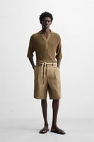 POLO EN MAILLE PERLÉE
