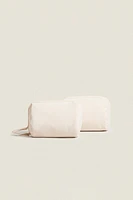 TRIPLE NYLON MAKEUP BAG