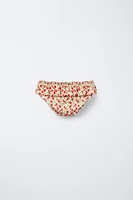 1-6 YEARS/ FLORAL PANTIES