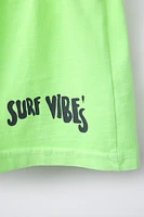 PRINTED T-SHIRT AND BERMUDA SET