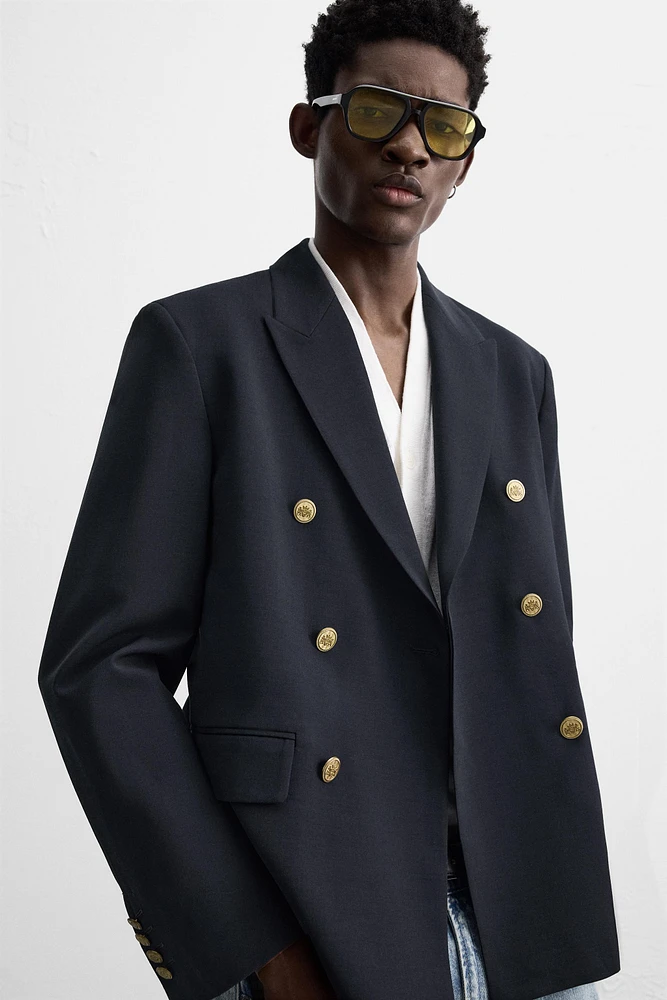 BLAZER CROISÉE BOUTONS