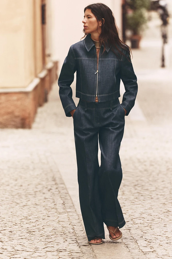 PANTALON SURPIQÛRES CONTRASTE