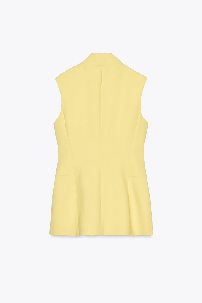 GILET PEPLUM ZW COLLECTION