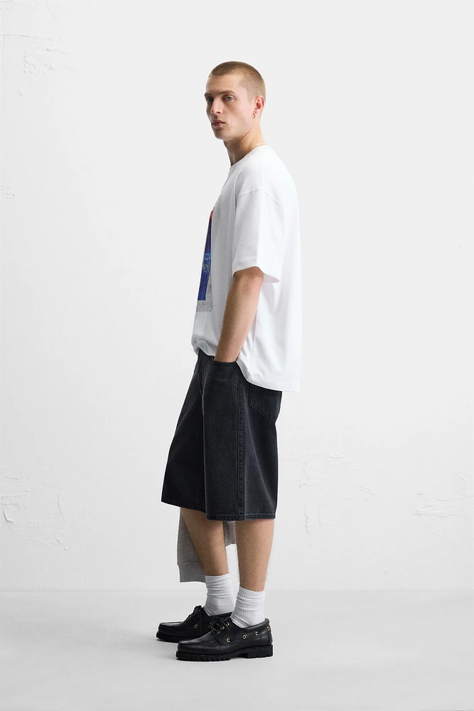 PRINTED PATCH T-SHIRT