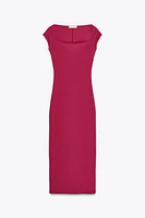 POLYAMIDE MIDI DRESS