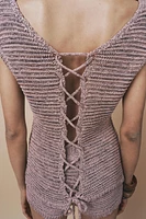 TOP EN MAILLE TEXTURÉE