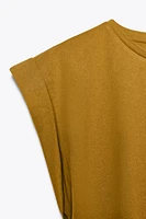 RUSTIC DROP SHOULDER T-SHIRT