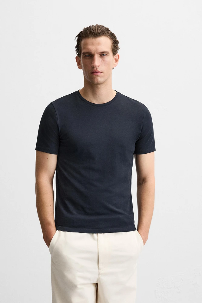 T-SHIRT SLIM FIT BASIQUE