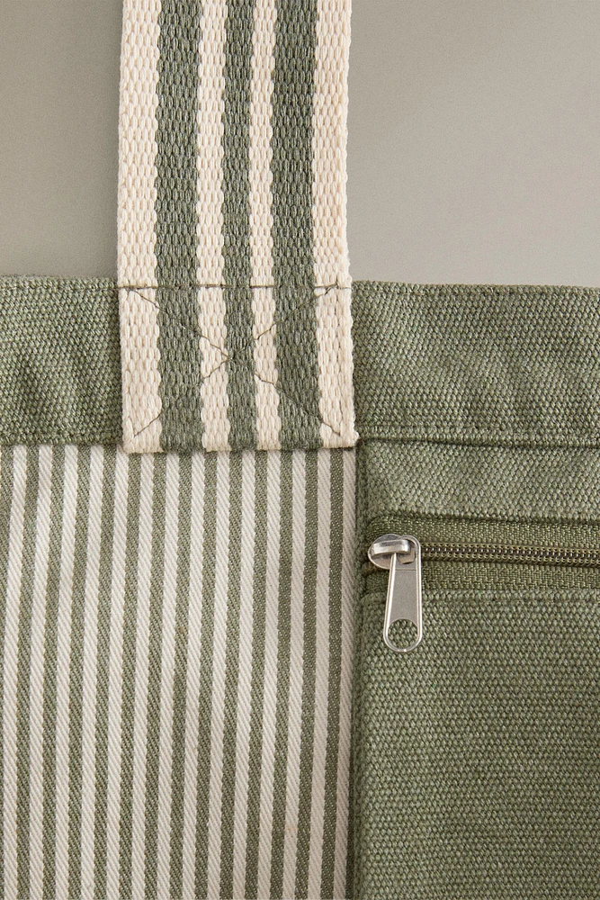 SAC CABAS TISSU