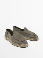 Moc toe espadrilles