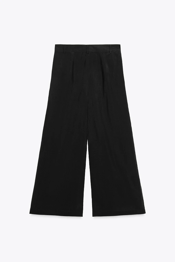 PANTALON COURT À PINCES ZW COLLECTION