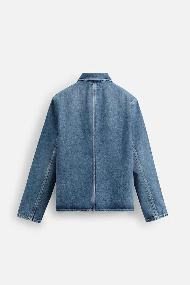 VESTE EN DENIM À POCHES