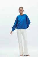 SWEAT EN MAILLE LISSE