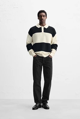 LINEN - COTTON KNIT POLO