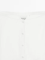 Chemise cintrée en cuir et daim - Limited Edition
