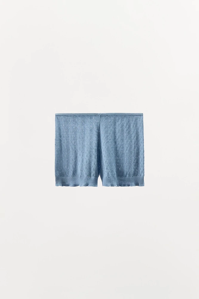 POINTELLE BOXER SHORTS