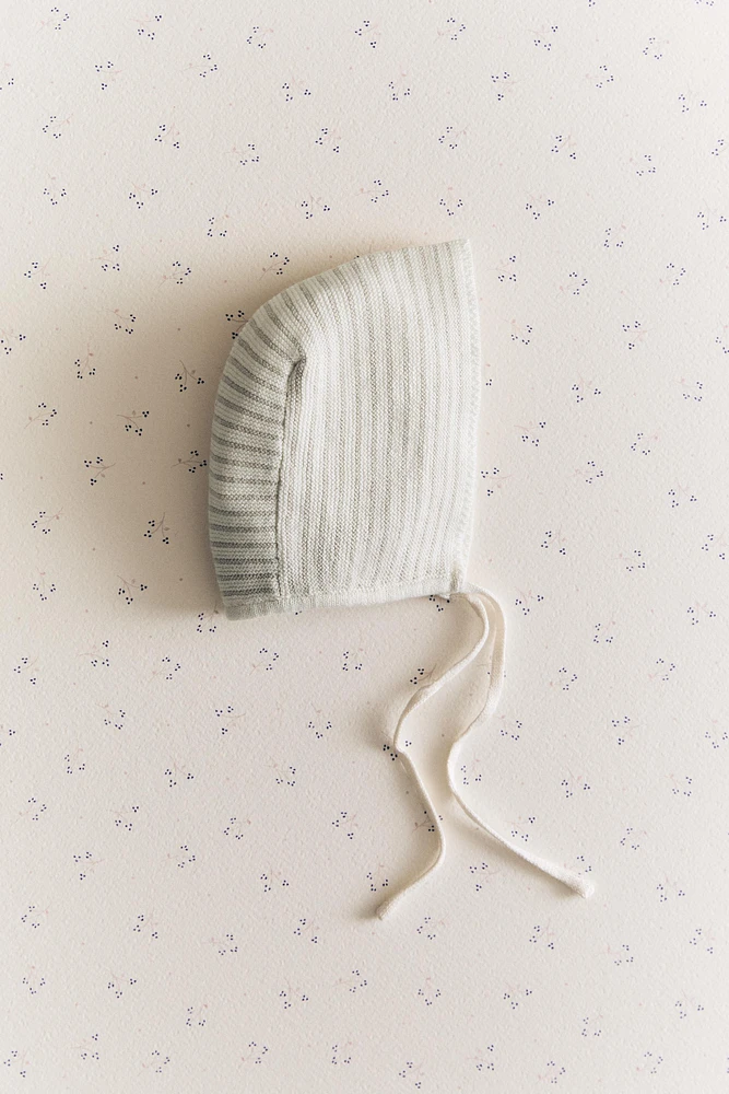 BONNET ENFANT COTON ET SOIE
