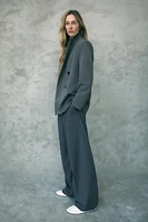 WIDE LEG PANTS WITH DARTS