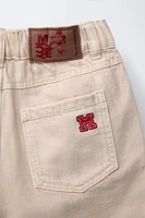 MICKEY MOUSE © DISNEY EMBROIDERED BERMUDA SHORTS