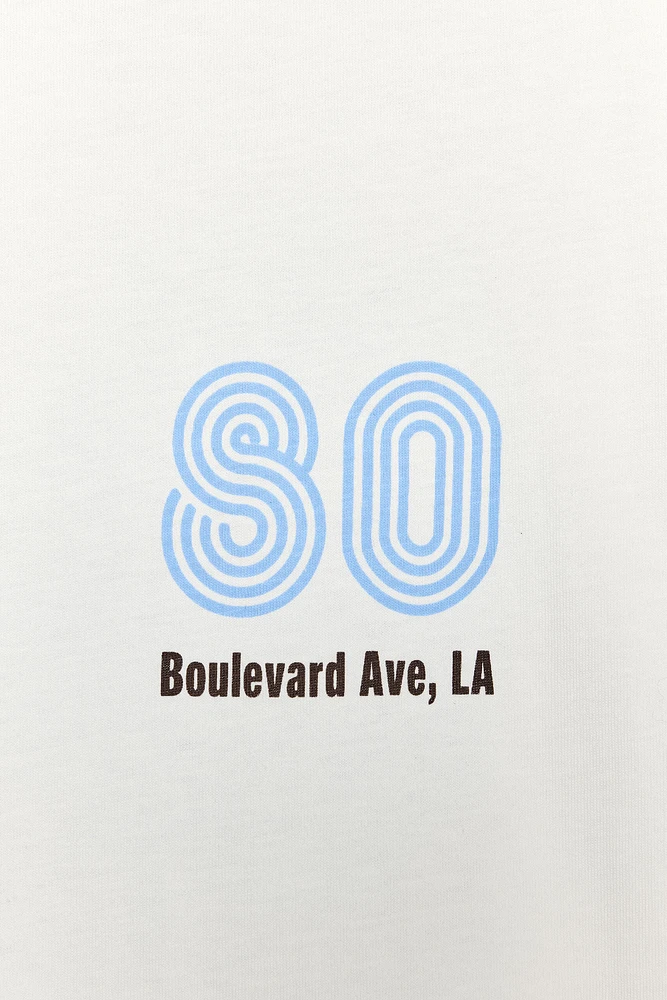 BRIGHT PRINT T-SHIRT