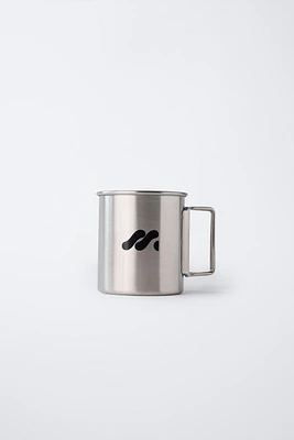 STAINLESS STEEL LOGO MUG 300ML