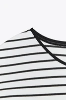 RIBBED T-SHIRT