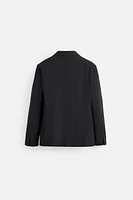 PINSTRIPE SUIT JACKET