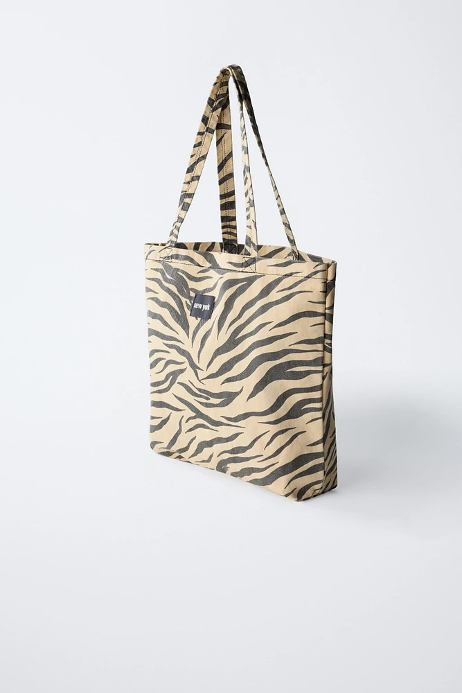 SAC SHOPPER ANIMAL PRINT